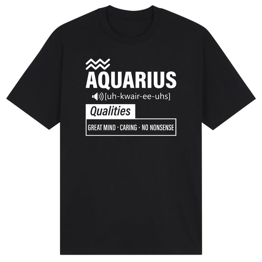 Aquarius Zodiac- Design A