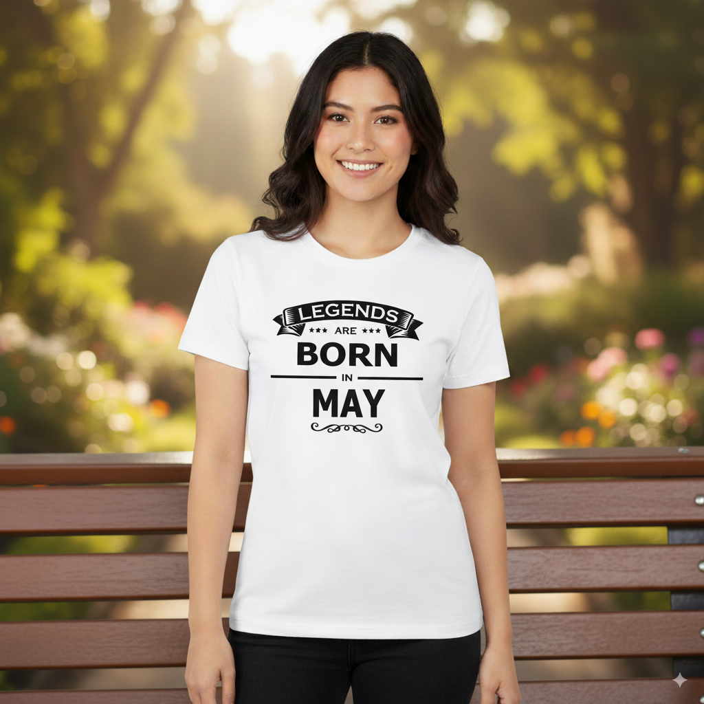 Legends Are Born in May - Design A