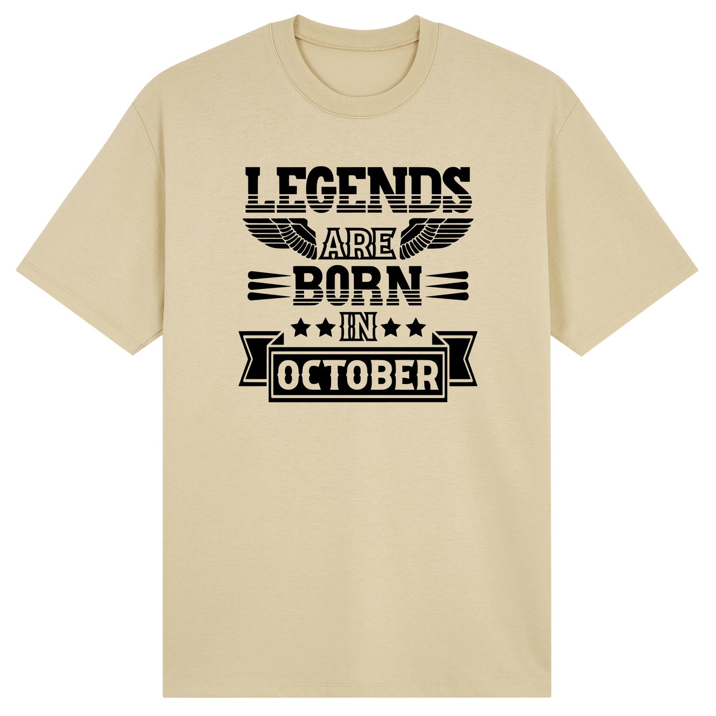 Legends Are Born in October- Design B