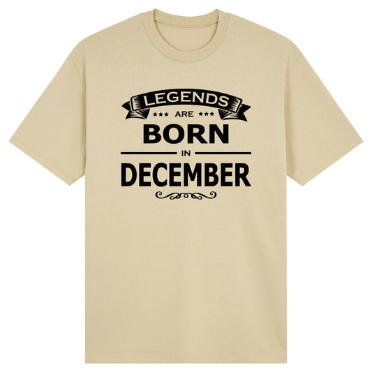 Legends Are Born in December- Design A