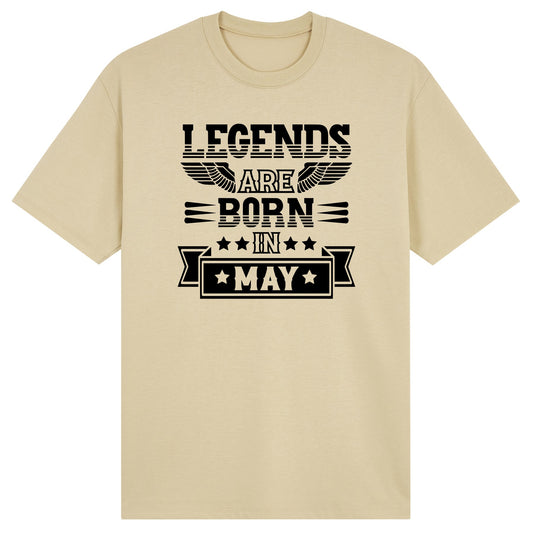Legends Are Born in May - Design B