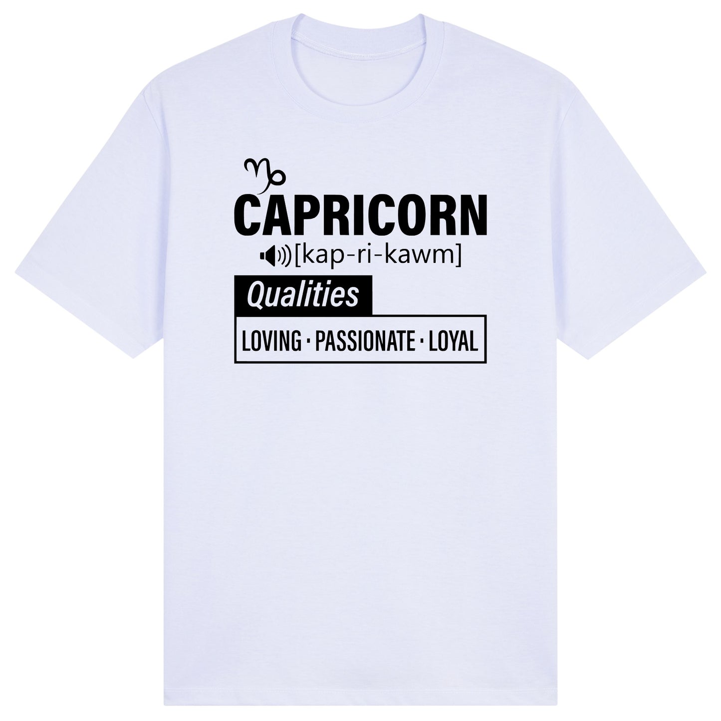 Capricorn Zodiac- Design A