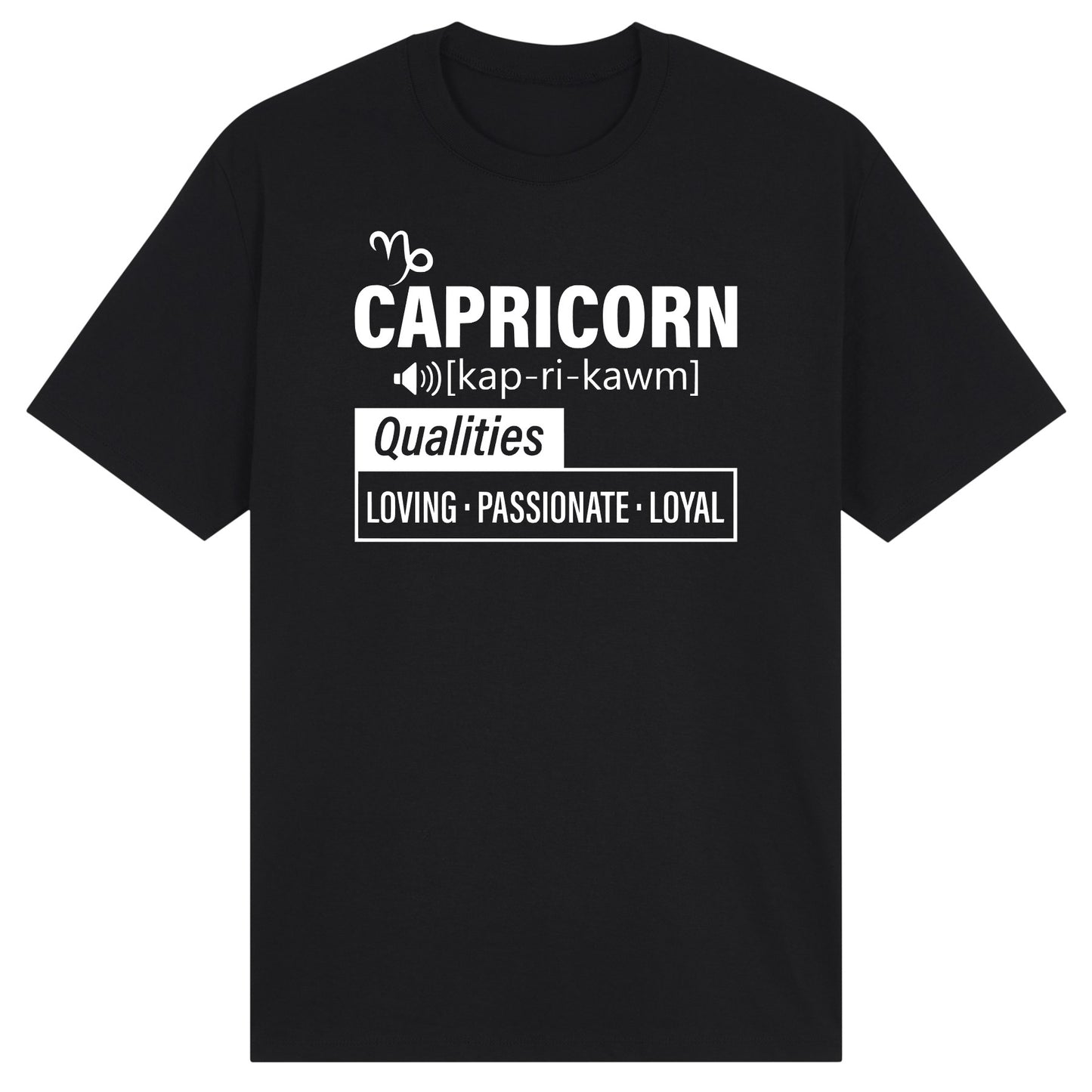 Capricorn Zodiac- Design A