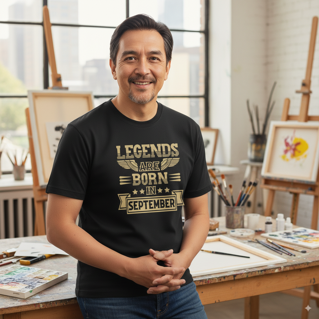 Legends Are Born in September- Design B