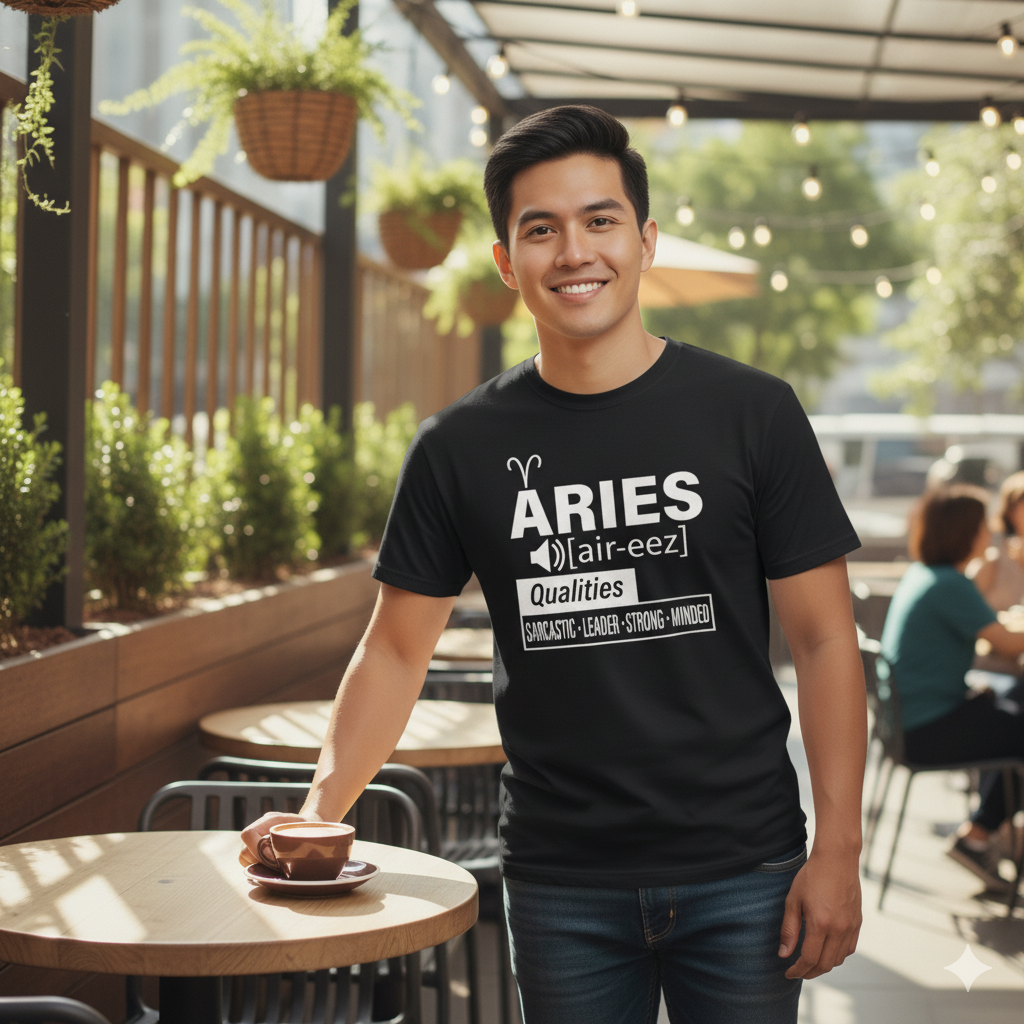 Aries Zodiac- Design A