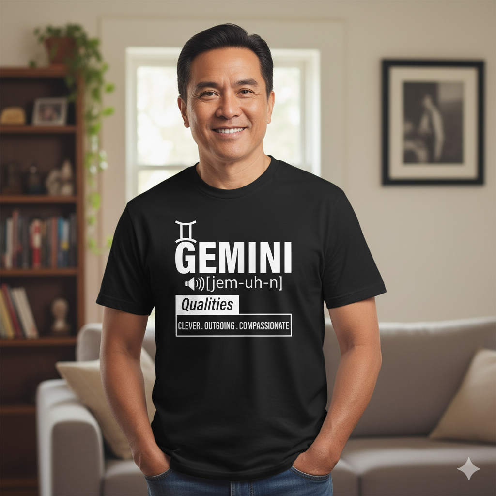 Gemini Zodiac- Design A