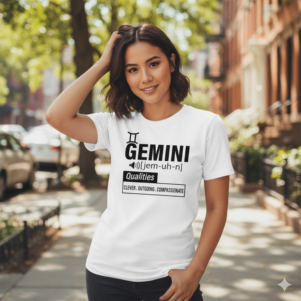 Gemini Zodiac- Design A