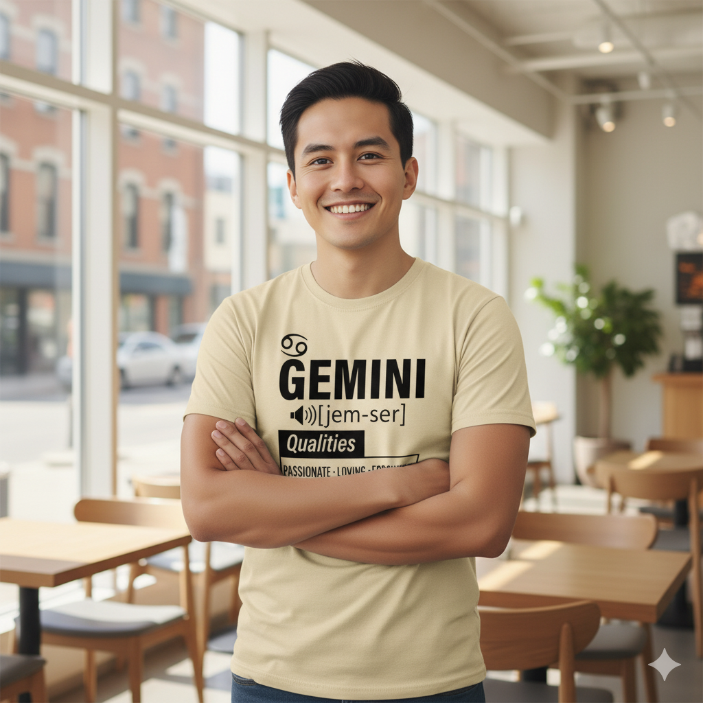 Gemini Zodiac- Design A