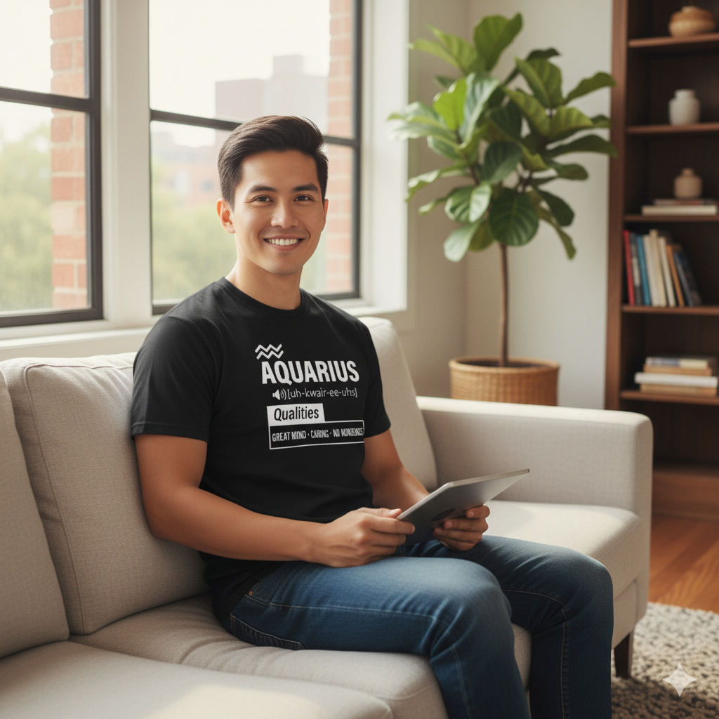 Aquarius Zodiac- Design A