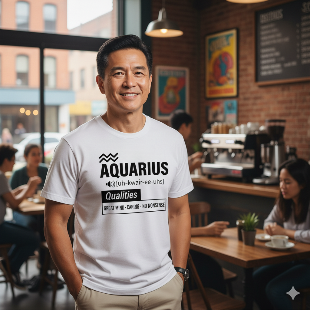 Aquarius Zodiac- Design A