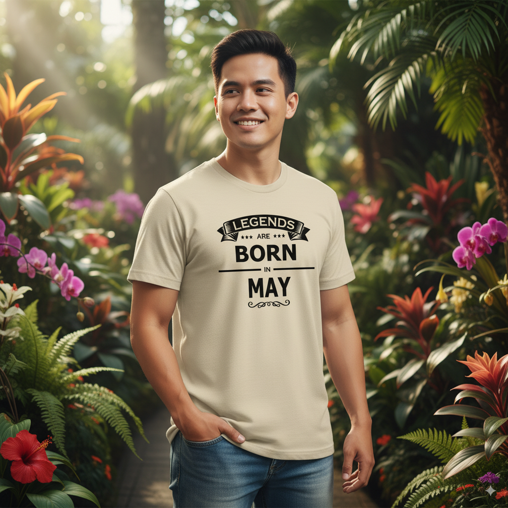 Legends Are Born in May - Design A