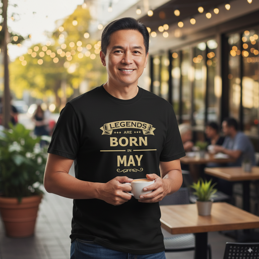 Legends Are Born in May - Design A