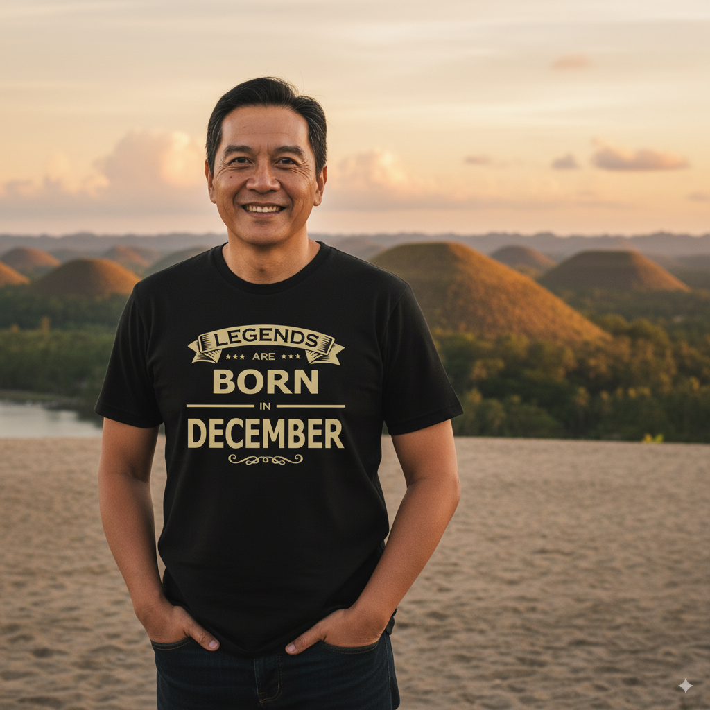 Legends Are Born in December- Design A