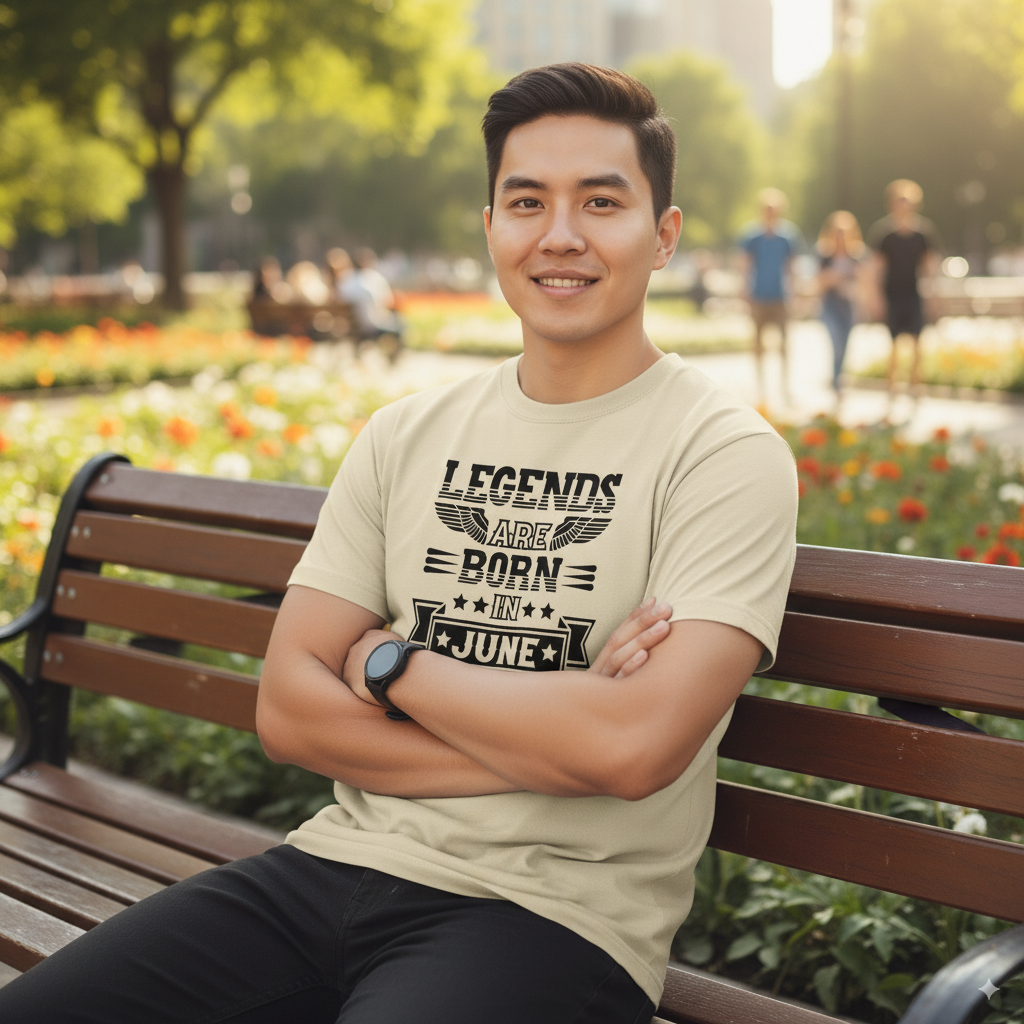 Legends Are Born in June - Design B