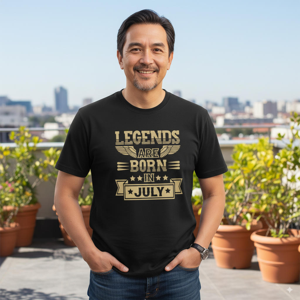 Legends Are Born in July - Design B