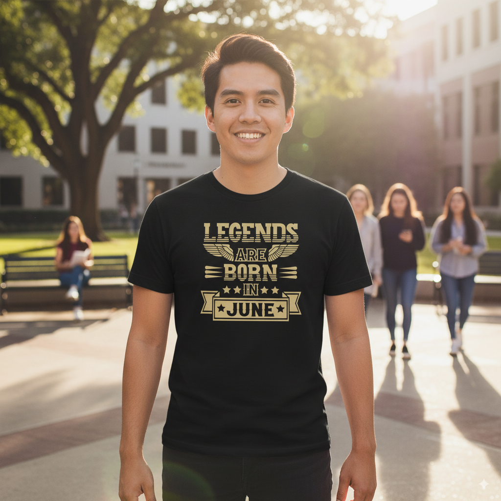Legends Are Born in June - Design B