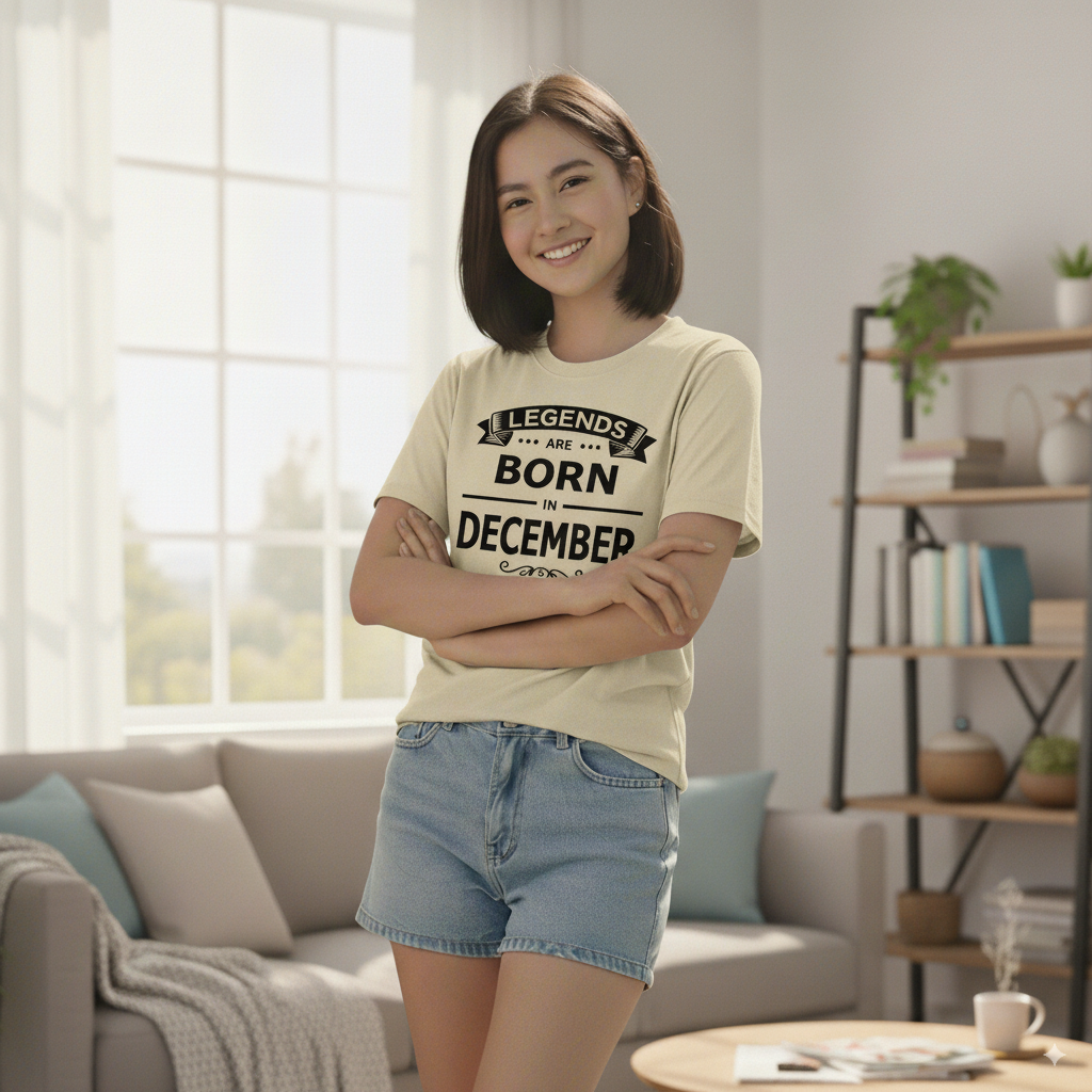 Legends Are Born in December- Design A